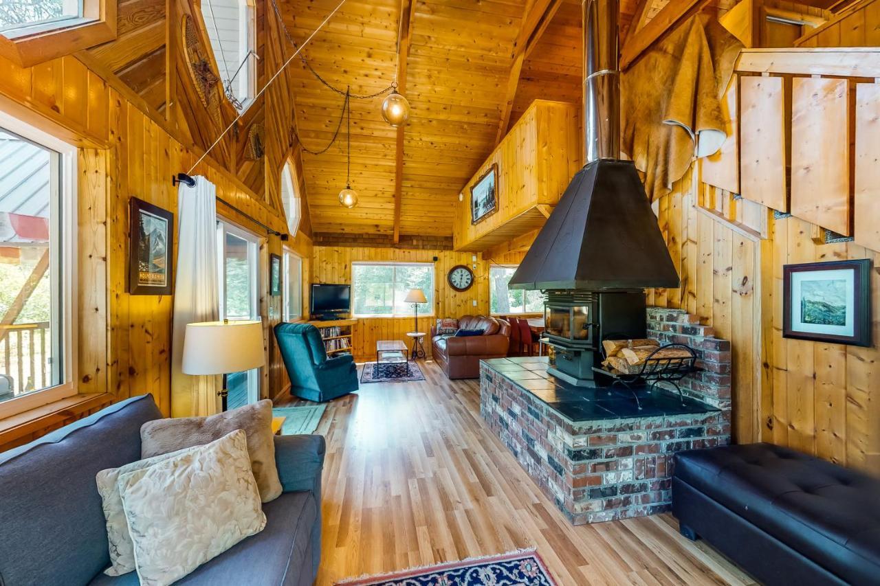 Вилла Cabin In The Woods Левенуэрт Экстерьер фото