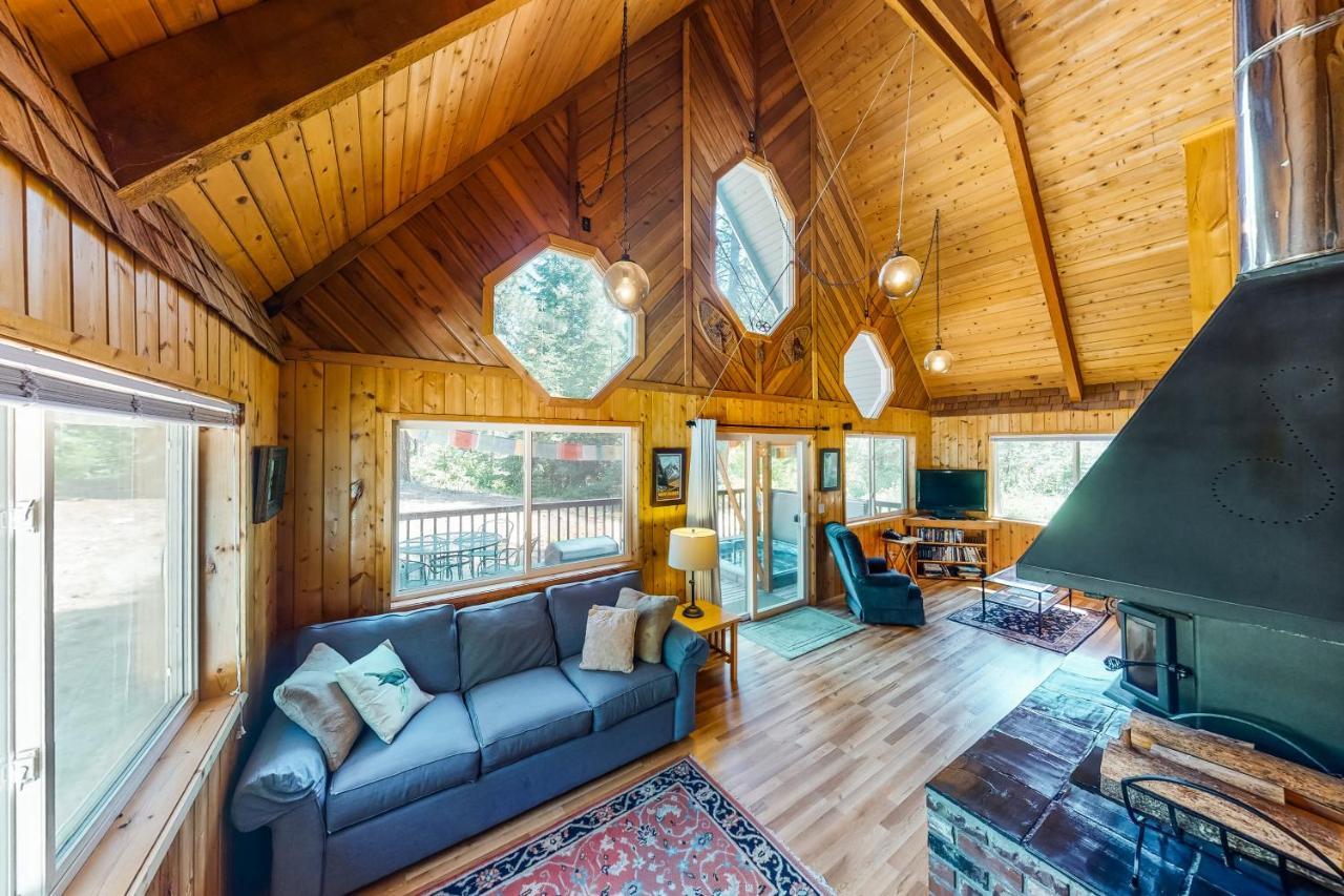 Вилла Cabin In The Woods Левенуэрт Экстерьер фото