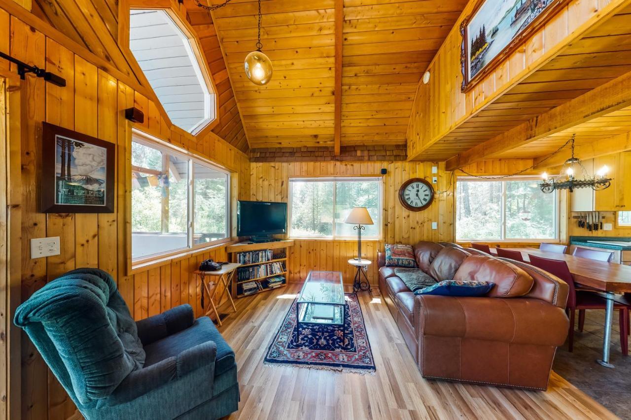 Вилла Cabin In The Woods Левенуэрт Экстерьер фото